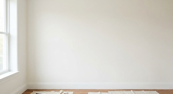 Wall after re-keying and skim coat